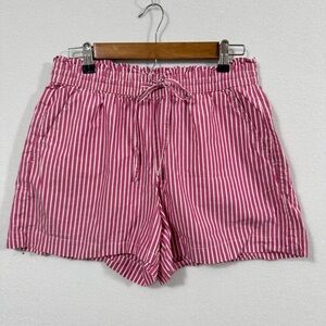 Loft Striped Pink Women's Shorts Size S